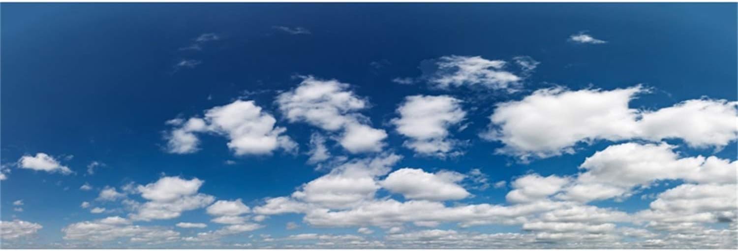 Amazon Com Laeacco Blue Sky White Clouds 15x10ft Vinyl