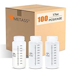 UMETASS 100 PACK 17OZ Plastic Storage