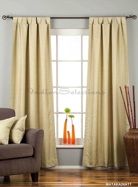 Amazon Com Indian Selections Lined Olive Green Tab Top Matka Raw