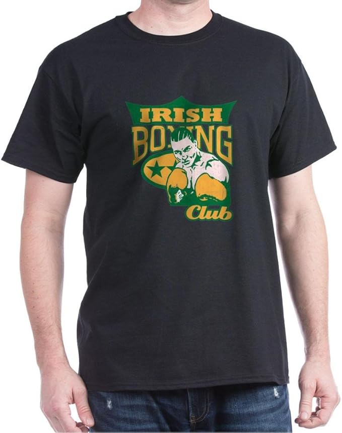 CafePress Irish Boxing Club Classic 100 Cotton TShirt