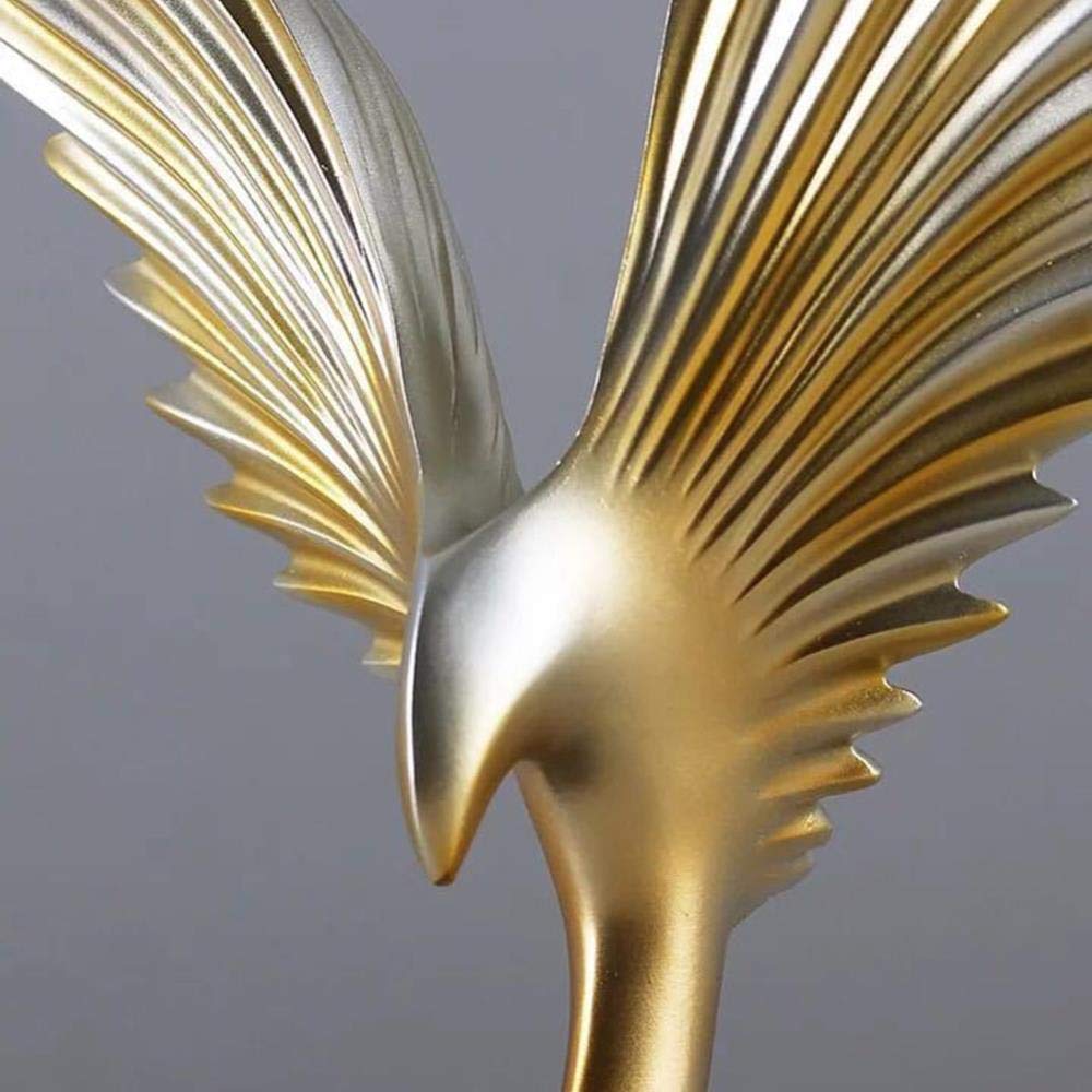 AMITD Decorazione per la casa Statua Decorativa in Resina con Ali