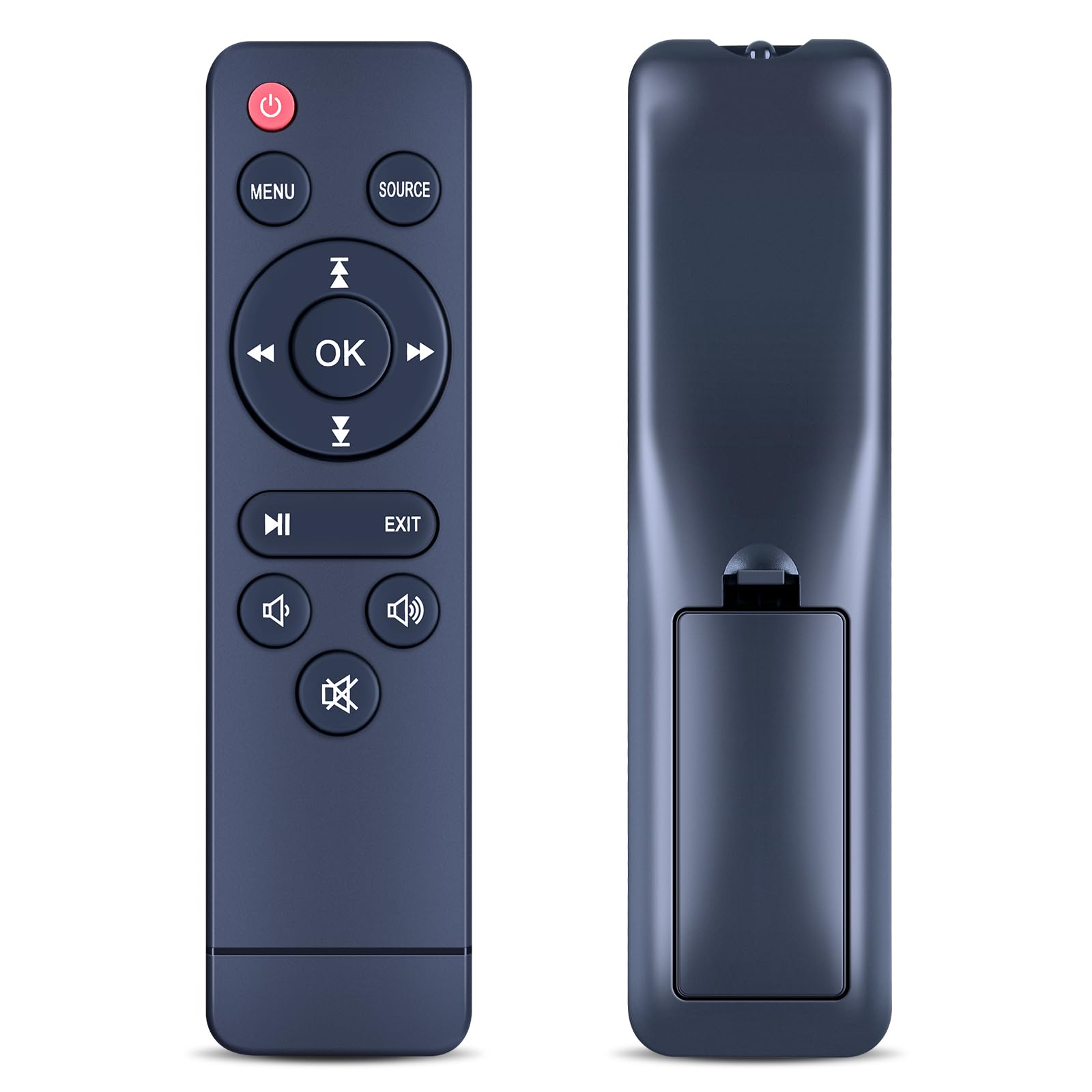 GOUYESHO Remote Control Replacement for XuanPad Mini Projector M8-F, for YOOYAA XR11, for PURSHE Projector HI-01