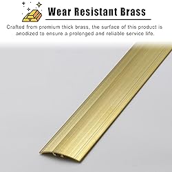 ARCVOX Non-Slip Brass Threshold Strip