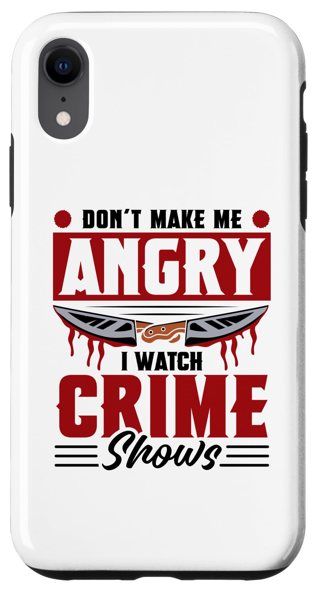 Serial Killer Documentary True Crime Show Junkie True Crime Case for iPhone XR