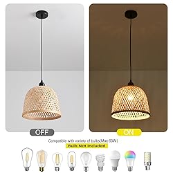Teru Ji Kaikang Hand Woven Bamboo Pendant Light
