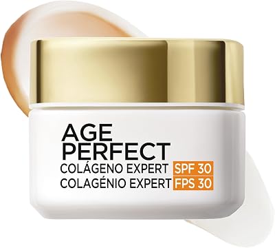 L'Oréal Paris - Age Perfect Cream FPS 30, Antiflacidez e Anti-manchas, Pele Madura, 50 ml