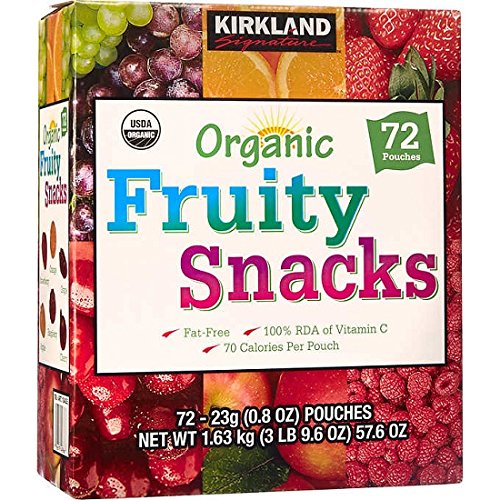 Kirkland signature/ organic fruit snacks/ 72*0.8 oz