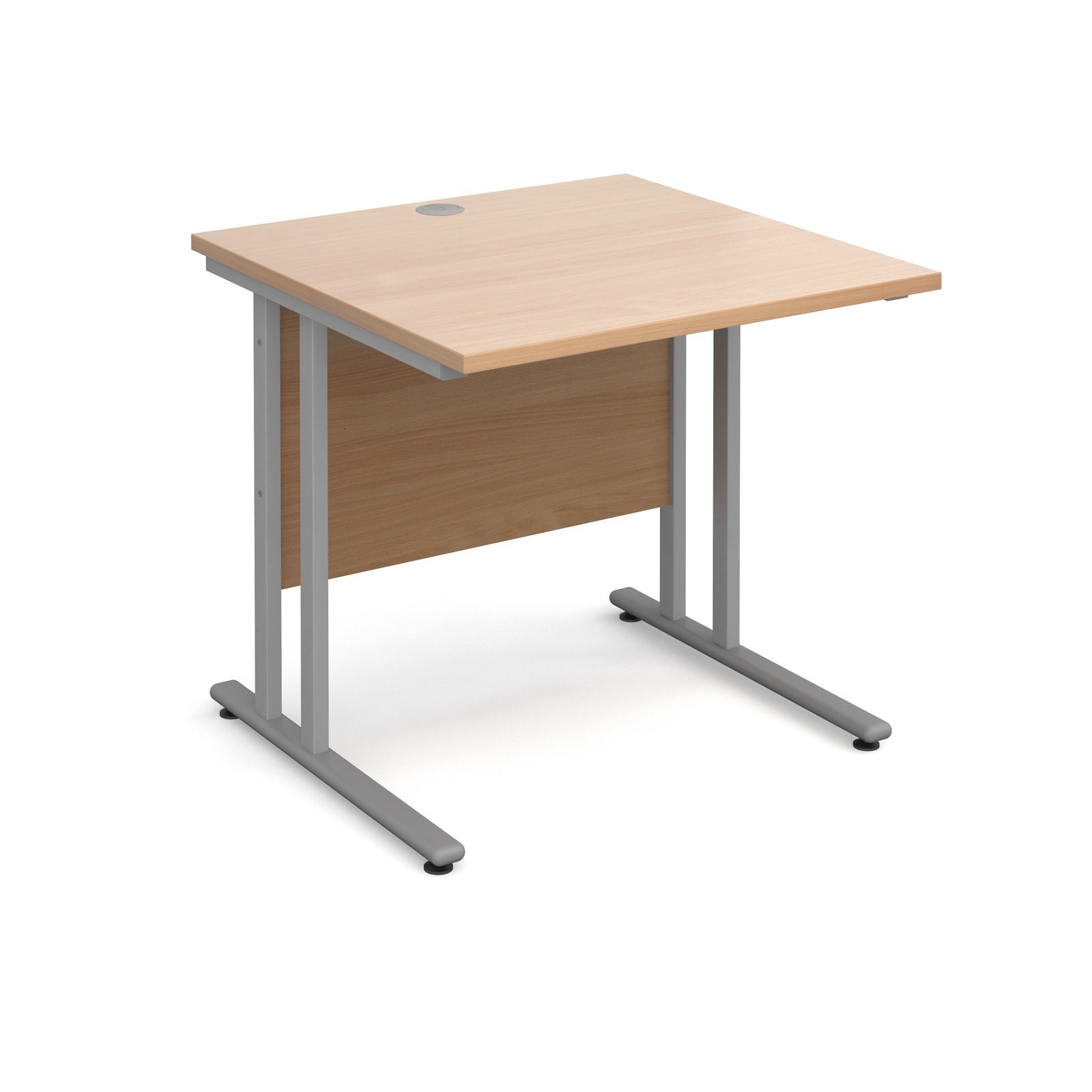 BIMI Rectangular Workstation Beech Rectangular Office Desk Width