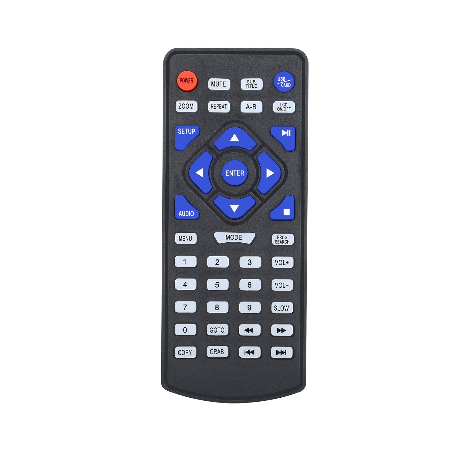 Portable DVD Player Remote Control YOOHOO Remote Control for DVD player