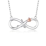 BlingGem Necklace for Women 925 Sterling Silver