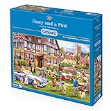 Gibsons Pasty & a Pint Jigsaw Puzzle (1000-Piece)