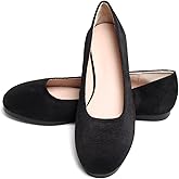 Dear Time Women's Flats Comfortable Slip On Ballet Flats Soft Solid Casual Shoes