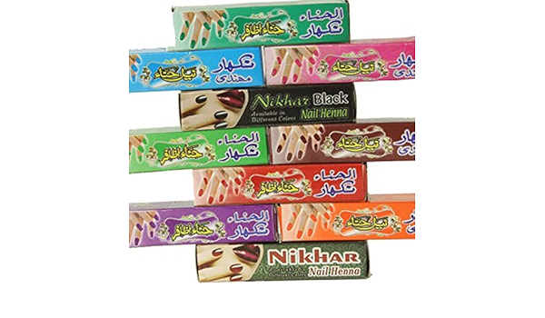 Amazon Com Simplemente Islam Nikhar Nail Henna Tubo Verde Clothing