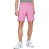 PUMA GOLF Womens Dealer 8 Shorts, Pink Mist, 38W X 8L US