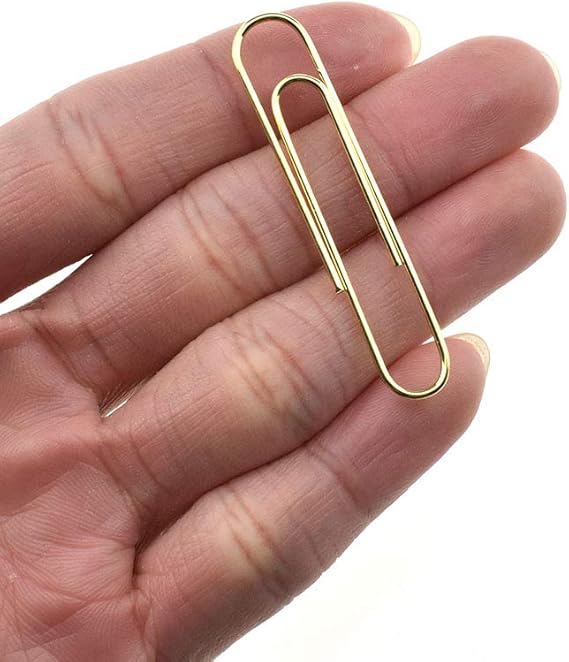 HAHIYO Paper Clips Large Sturdy 2 inches Length 70 Pack