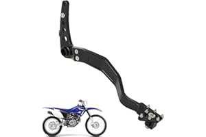 CHANGCHENG Motorcycle Brake Foot Pedal Lever Brake Pedal Folding Tip Aluminum CNC for TTR230 2005-2025 Dirt Bike Black