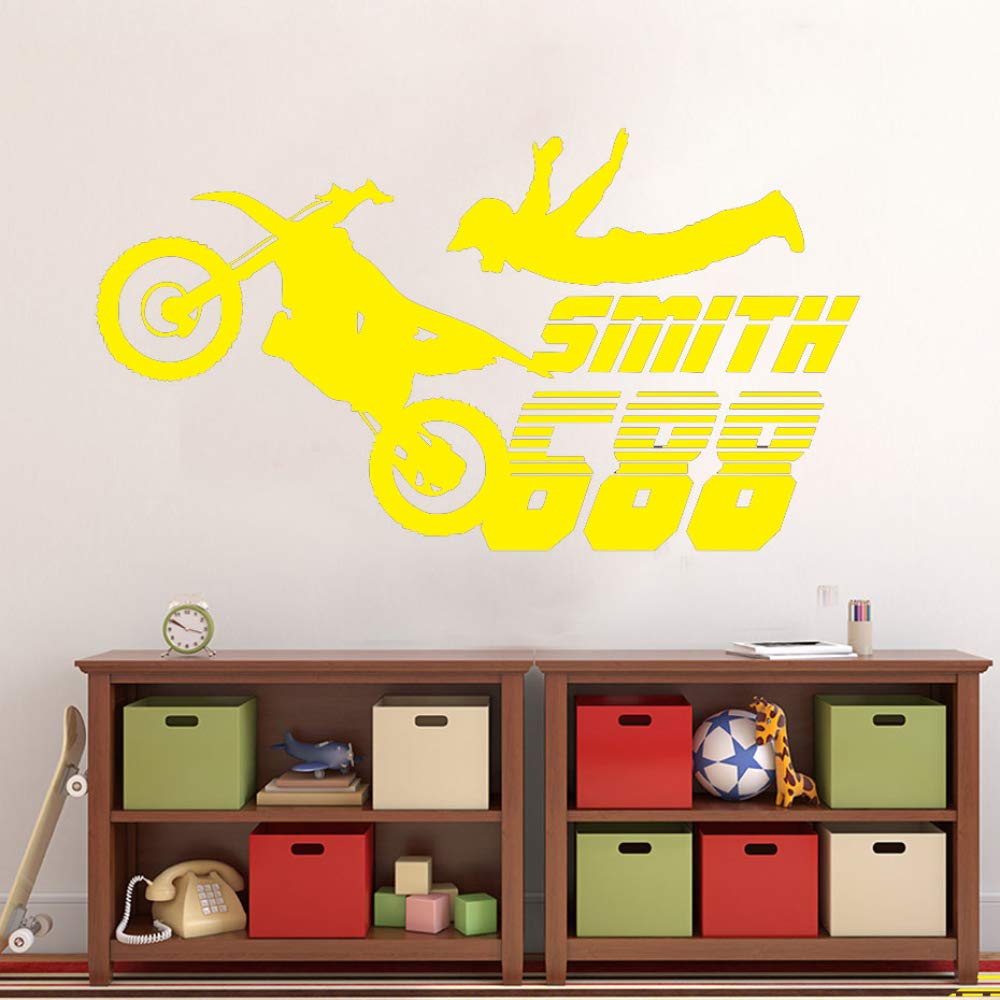 yiyiyaya Dirt Bike Motocross Motocicleta Pegatinas de Pared ...