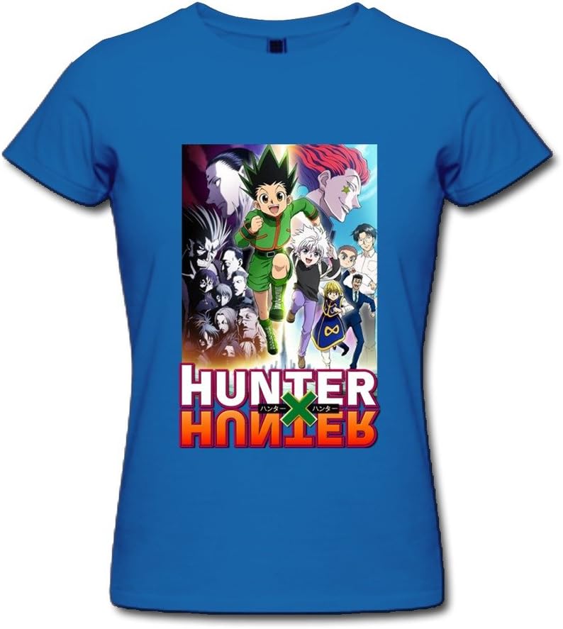 LENOJE Hunterxhunter GON.Freecss Women's Fashion Short Sleeve Tshirts O-Neck