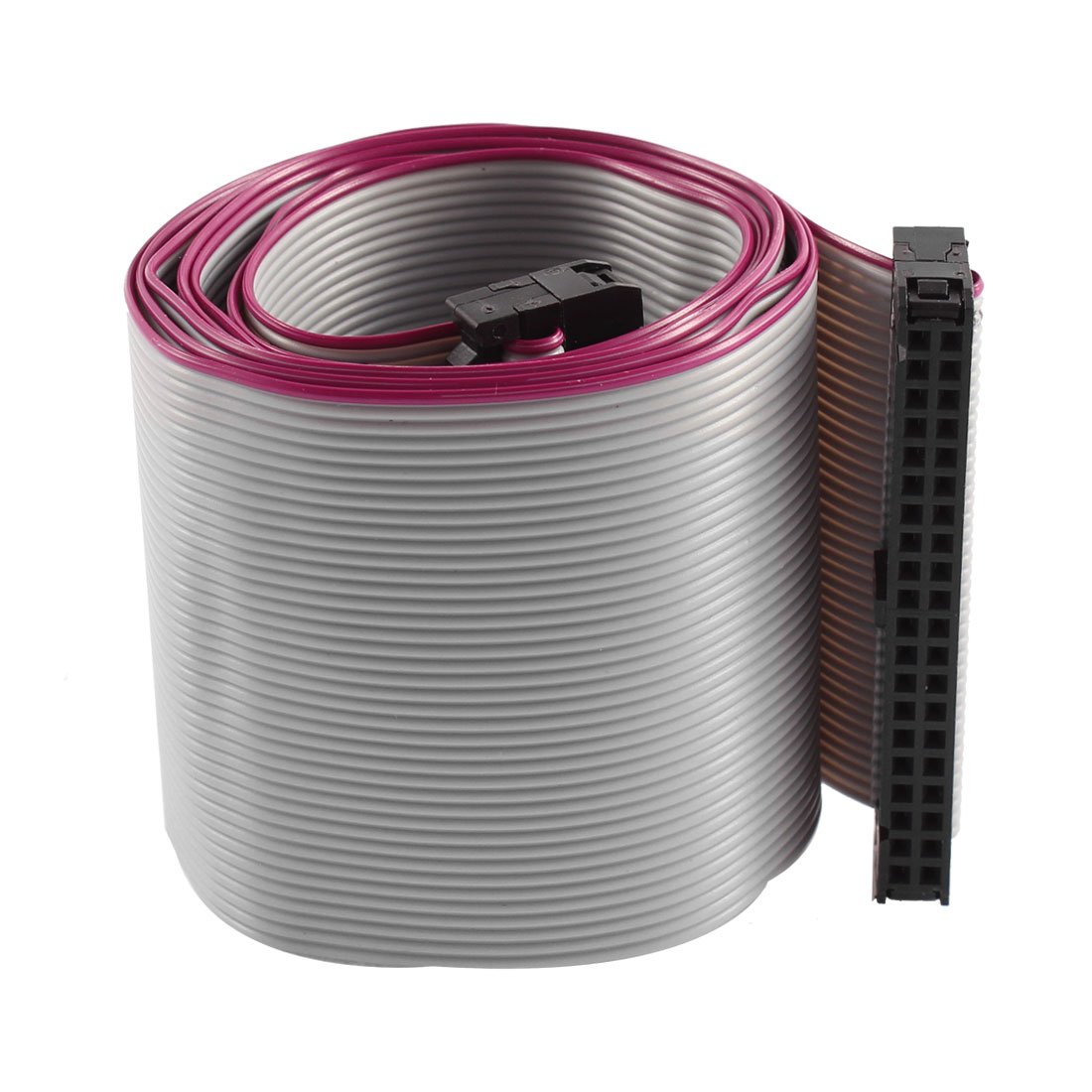 Amazon uxcell フラットリボンケーブル メス IDCコネクター FC40P 100cm長さ 40ピン ICソケット・プラグ