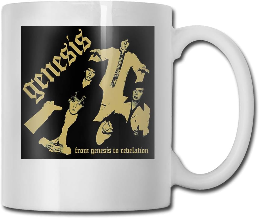 Genesis Music Band Best Fathers Day Gift Ideas For Coffee Mugs Funny Christmas Present Mug Personality Drink Cup 11.6 Ounce (330 ML)