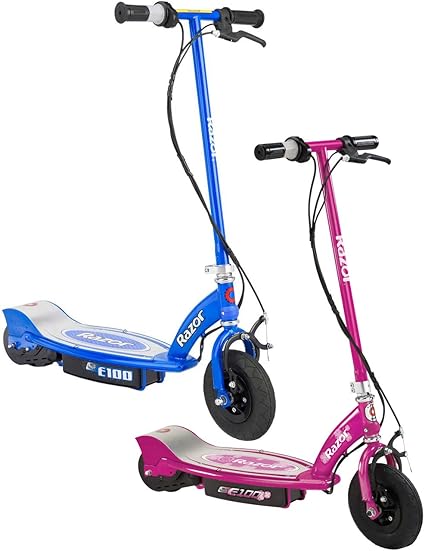 pink razor e100 electric scooter