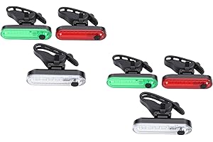 Keenso Boat Navigation Lights, 12V LED Red Green White with 4 Lighting Modes and Rechargeable Battery, for Yacht Kayak Sailbo