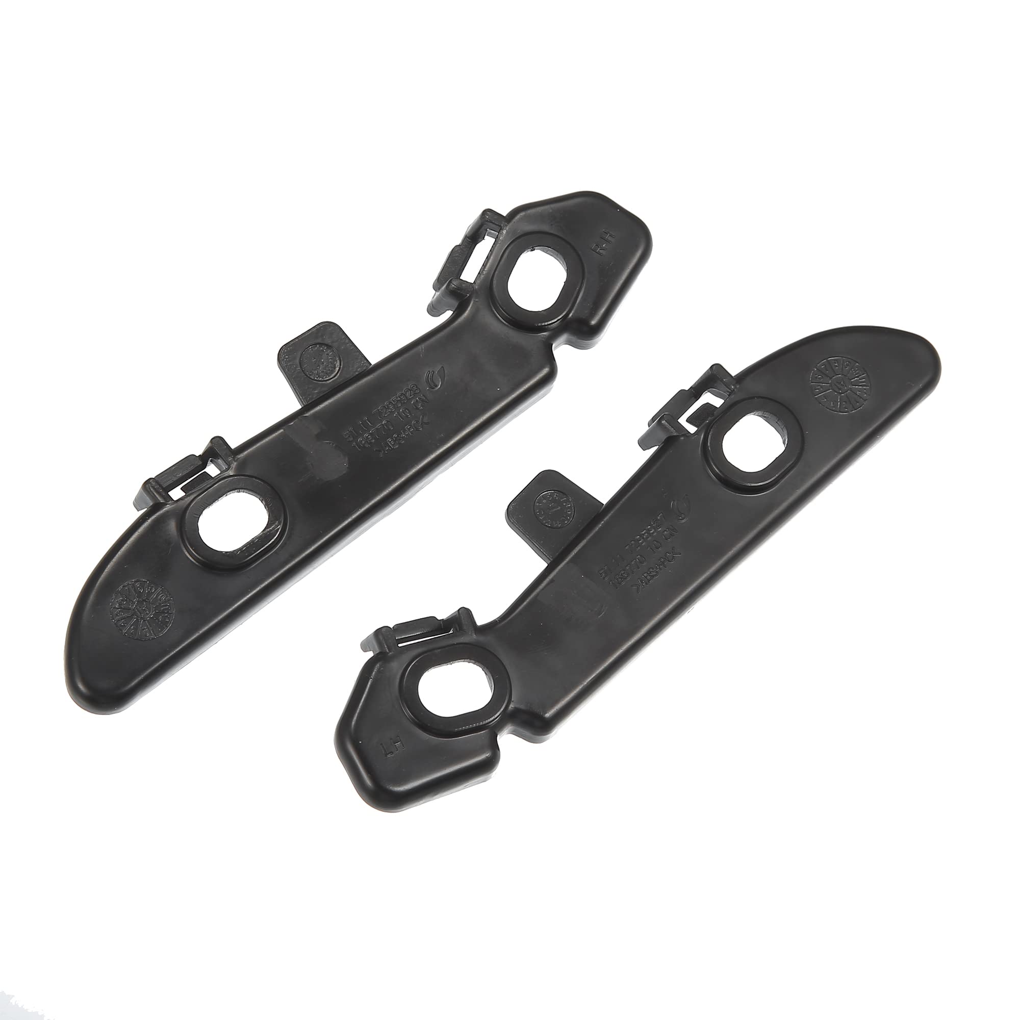 Photo 1 of X AUTOHAUX 1 Pair Front Bumper Mounting Support Bracket for BMW 328i 2012-2016 51117279712 51117279711 Left and Right Side