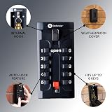 Defender Push Button Key Safe Outdoor Wall Mounted Lock Box with Free Fixing Kit view 4