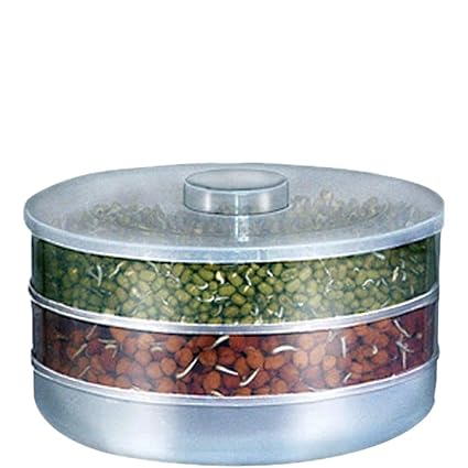 Mr Products Plastic Sprout Maker - Medium (1.5 Liter) (Color May Vary) 3 Containers