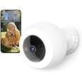 Noorio B310 Wireless Outdoor Security Camera with 600lm Spotlight, 12600mAh Battery-Powered Solar Camera with 16GB Free Local