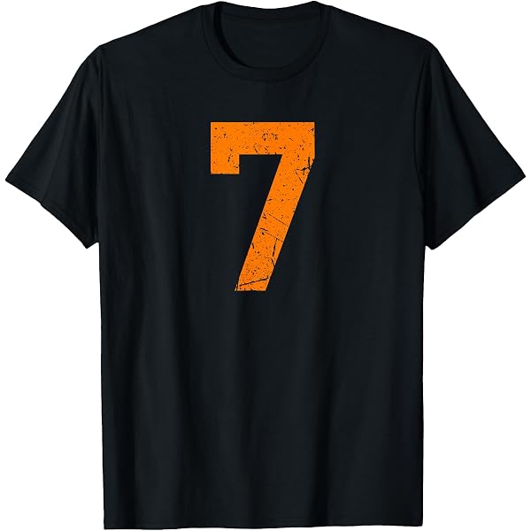 T-shirt Vintage Femme Numéro 0 - Col V Sportif - Coupe Classique Léger