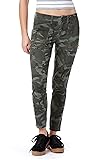 Unionbay Women's Skinny Utility Pant, Serpent, 17