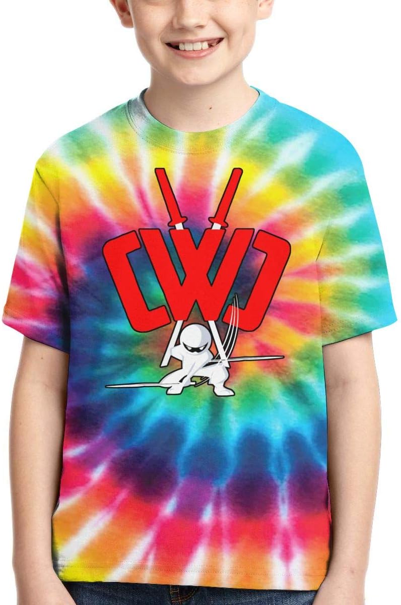 Child CWC Chad Wild Clay Shirt Boys 3D Print Short Sleeve Tshirt