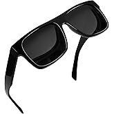 Joopin Polarized Sunglasses Men Women UV400 Protection, Big Chunky Square Sun Glasses, Designer Shades Retro Sunnies Driving