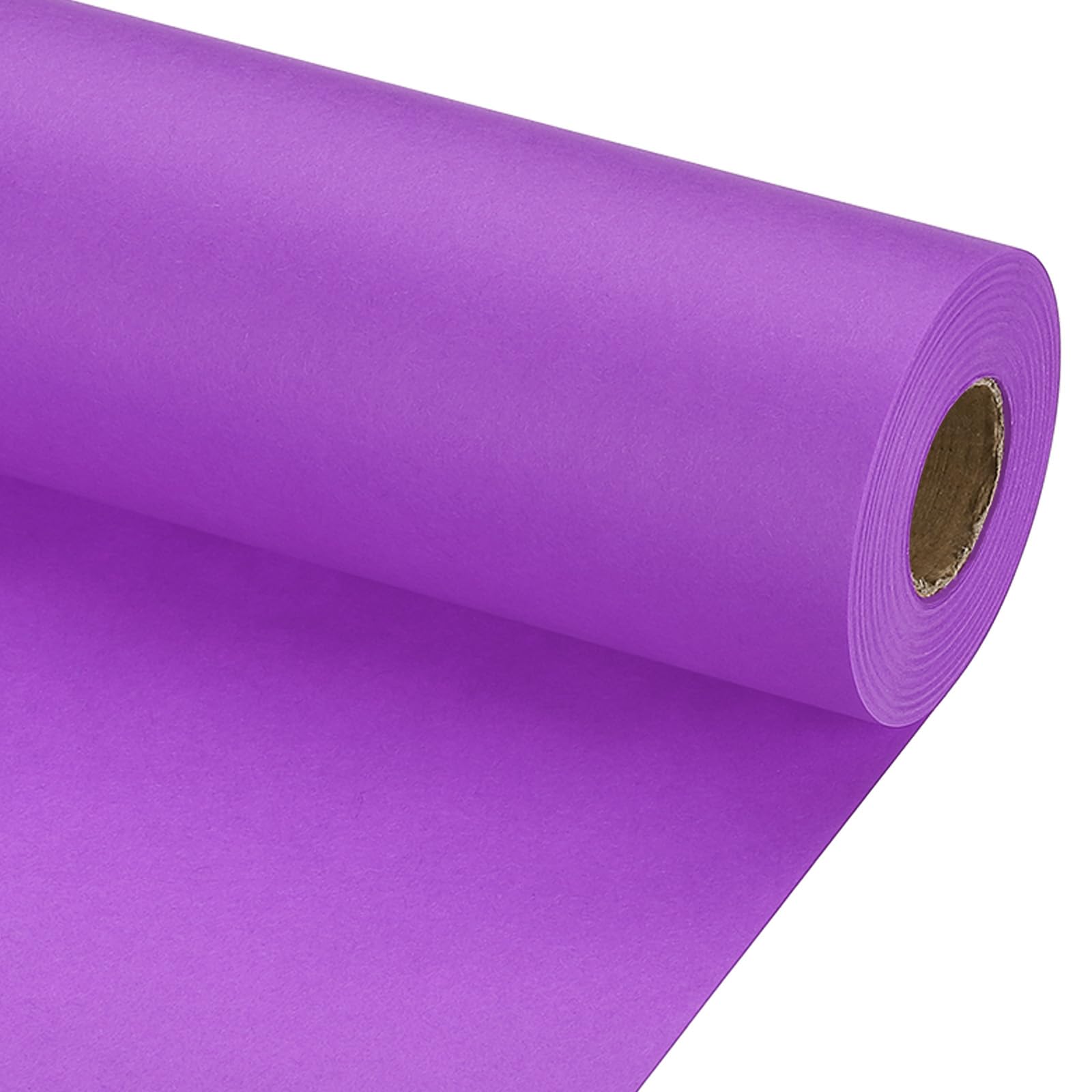 PATIKIL Wrapping Paper, 20" x 700"(59') 70 GSM Craft Paper Roll Kraft Packing Paper for Poster Bulletin Board, Gift Wrapping, Dark Purple
