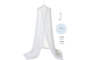 Girls Bed Canopy | Dome-Shaped Elegant Comfortable | Ceiling Canopy Twin Tent Bed,for Small Large Size Twin Girls Home Ceilin