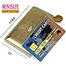 IBEET Unbreakable Stainless Steel Makeup Mirrors,Vanity Mirror Small for Purse Handbag Travel, Rectangular Handheld Compact Pocket Mirror Tiny Wallet Mirror Plate for Makeup