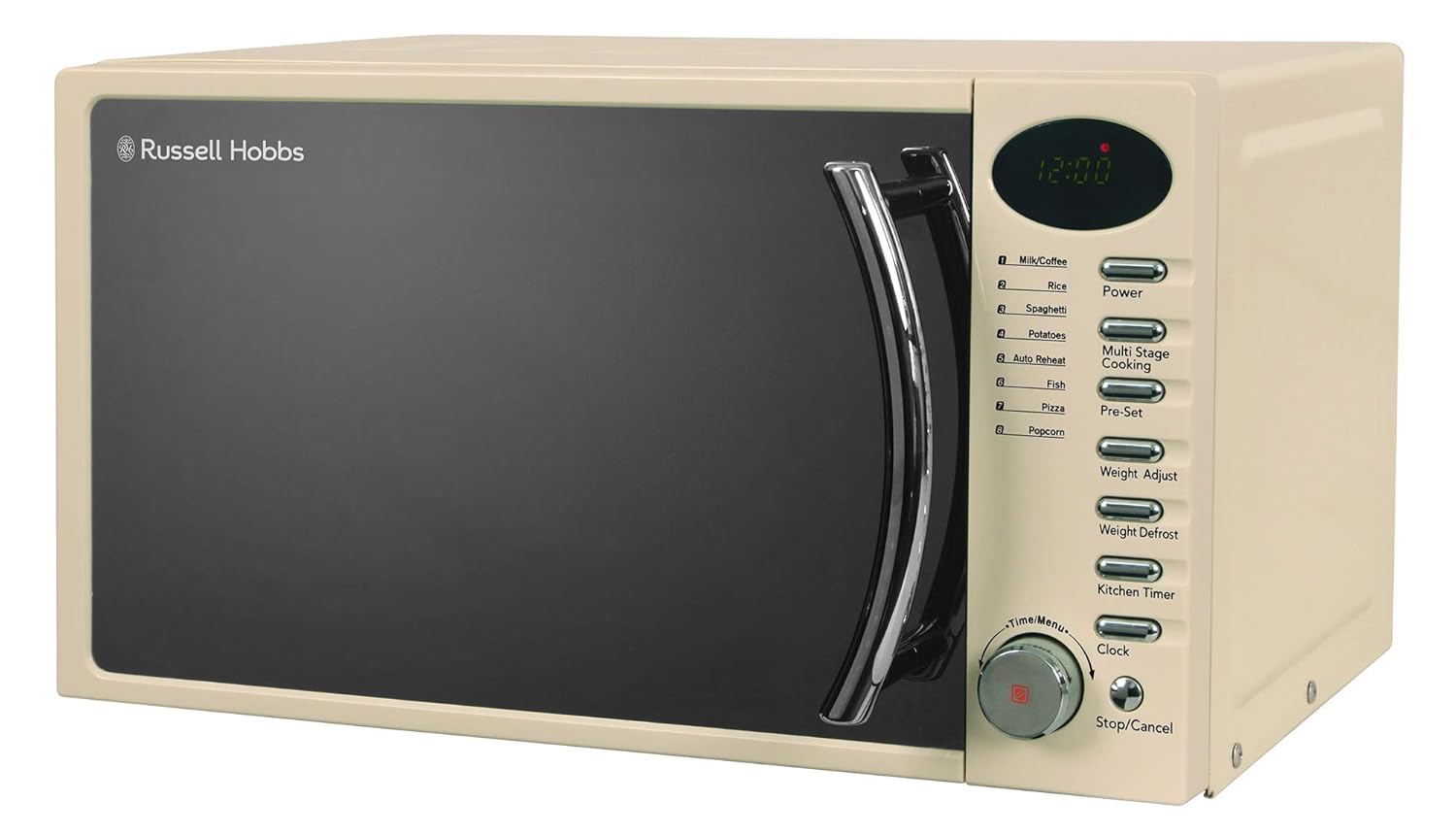 Russell Hobbs microondas Digitales, Simple de 17 litros, RHM1714CC (Crema)