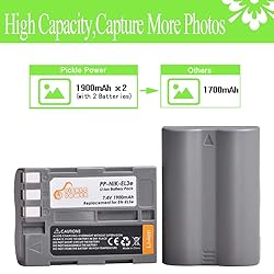 EN-EL3E EN-EL3 EN-EL3A Battery and LED Dual Charger