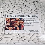 The Vitamin Glucosamine Sulphate 2kcl 1500mg 90 Tablets Free UK P&P (L)