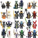 The Whole Ninja Crew: 24 Ninja minifigures with Accessories