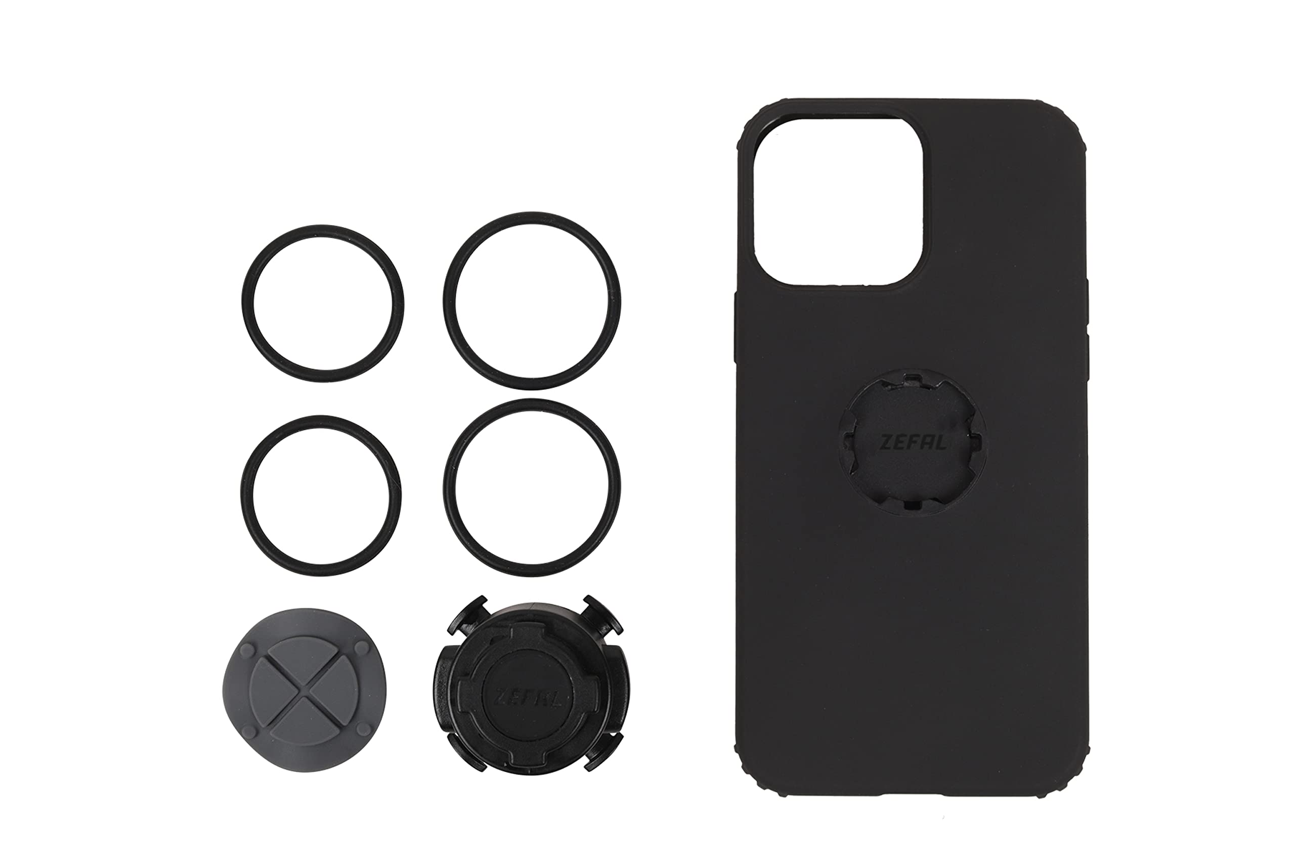 Zefal Z Console and Z Bike Smartphone Case & Bicycle Handlebar Mount, Black, iPhone 13 Pro Max / 14 Plus (6.7'')