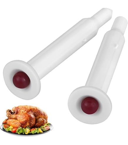 THE UM24 Pop-Up Geflügel-Timer – 10 Stück, Rot, Für Truthahn & Fleisch