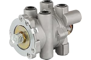 800629 Air Brake Dual Circuit Foot Control Valve Compatible with Bendix E-12 E-8 E8 065313 800583 065313 106689 108367 108372