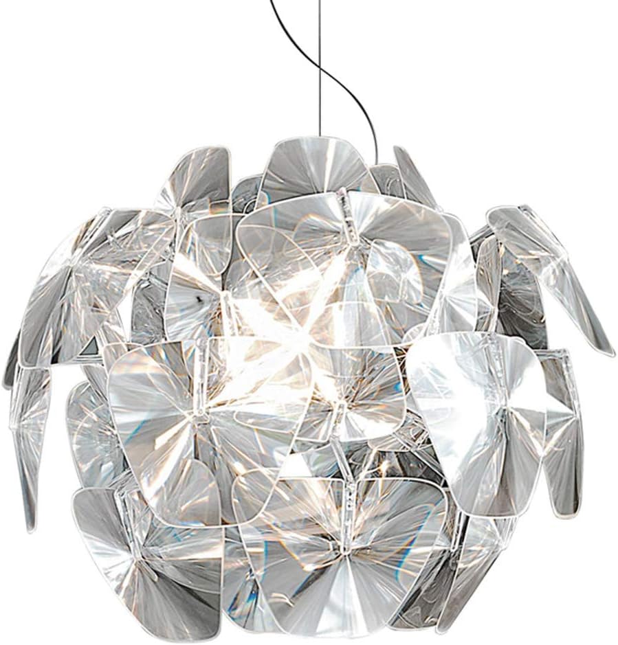 Modern Acrylic Luceplan Hope Dining Room Pendant Lamp Living Room Suspension Hanging Light Bedroom Clear Acrylic Apple Chandelier (29")