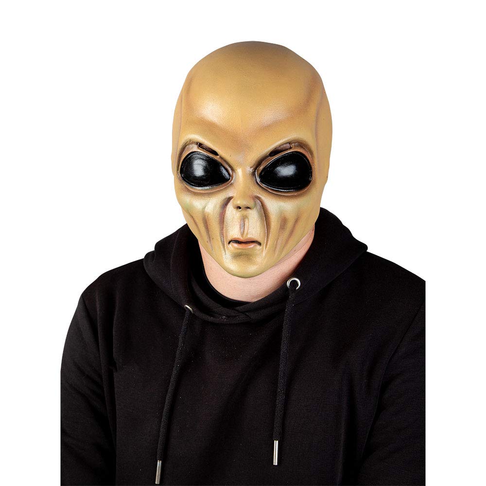 Wicked Costumes Adult Latex Alien Mask Halloween Fancy Dress Accessory