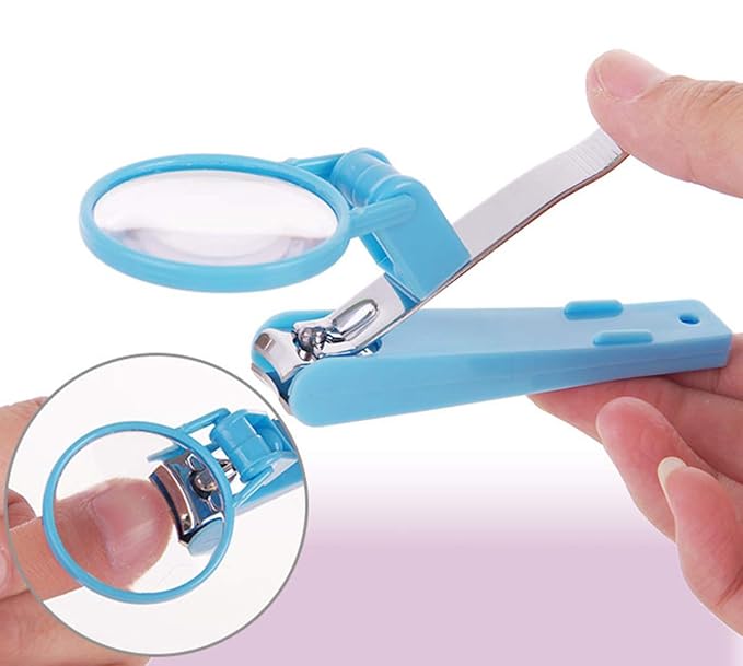 VIEEL Extra Large Nail Clippers with Magnifying Glass