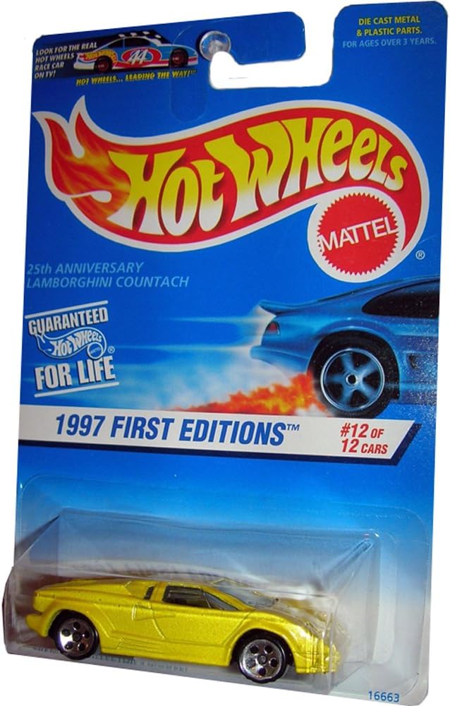 hot wheels 1997 lamborghini countach