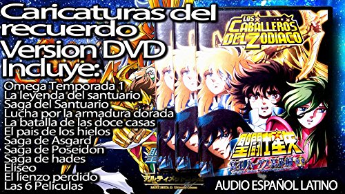 Caballeros del Zodiaco Coleccion Completa en Español Latino DVD O BLURAY (DVD) Caballeros del Zodiaco Coleccion Completa en Español Latino DVD O BLURAY (DVD)