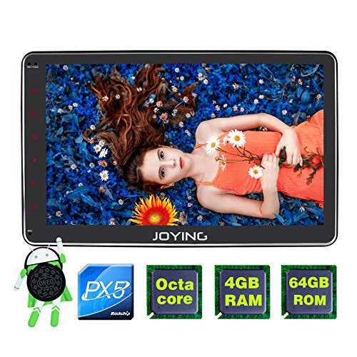Joying 10.1 car radio android 8.0 4gb + 64gb px5 octa c…